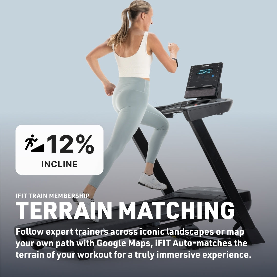NordicTrack T Series 8 Treadmill - Foldable Home Cardio Treadmill