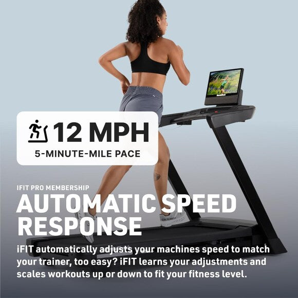 Nordictrack T Series 16 Treadmill, with 16-Inch HD Touchscreen and Smart Incline
