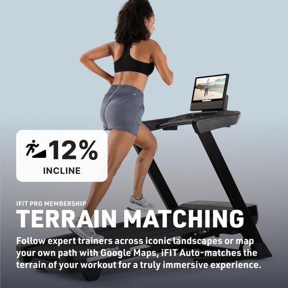 Nordictrack T Series 16 Treadmill, with 16-Inch HD Touchscreen and Smart Incline