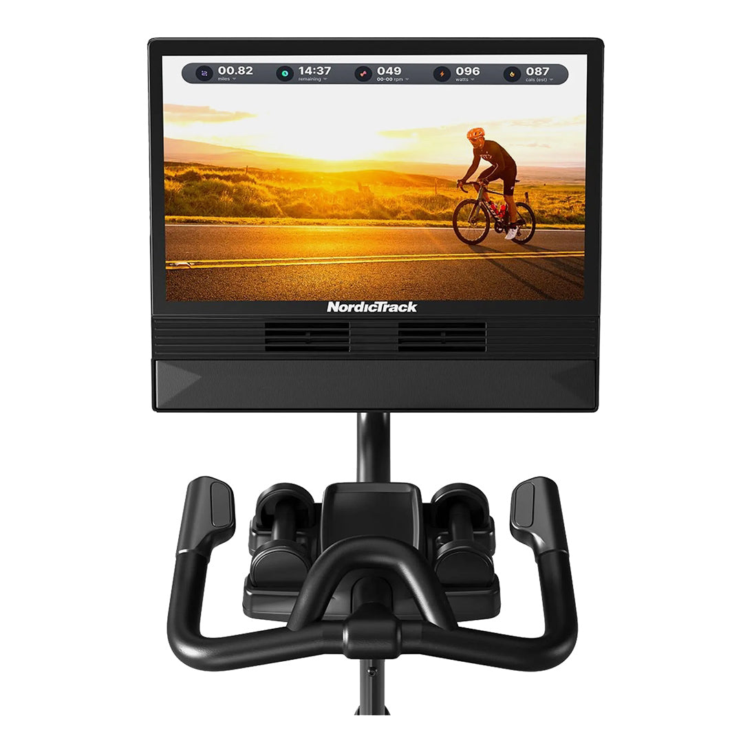 NordicTrack X24 Indoor Cycling Bike - Home Studio Bike with 24" HD Touchscreen