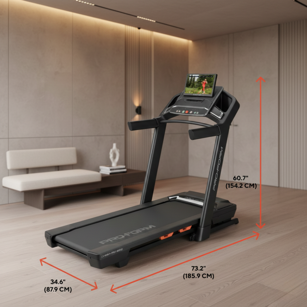Spacious, Comfortable Running Platform