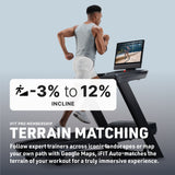 NordicTrack Commercial 2450 Treadmill - Foldable Running Machine With 24" Touchscreen