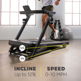 Centr Runr Foldable Treadmill with Cloud Cushion Technology