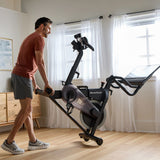 NordicTrack S24 Spinning Bike - Home Studio Bike with 24" Pivoting Touchscreen