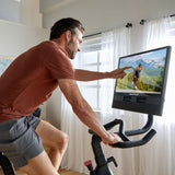 NordicTrack S24 Spinning Bike - Home Studio Bike with 24" Pivoting Touchscreen