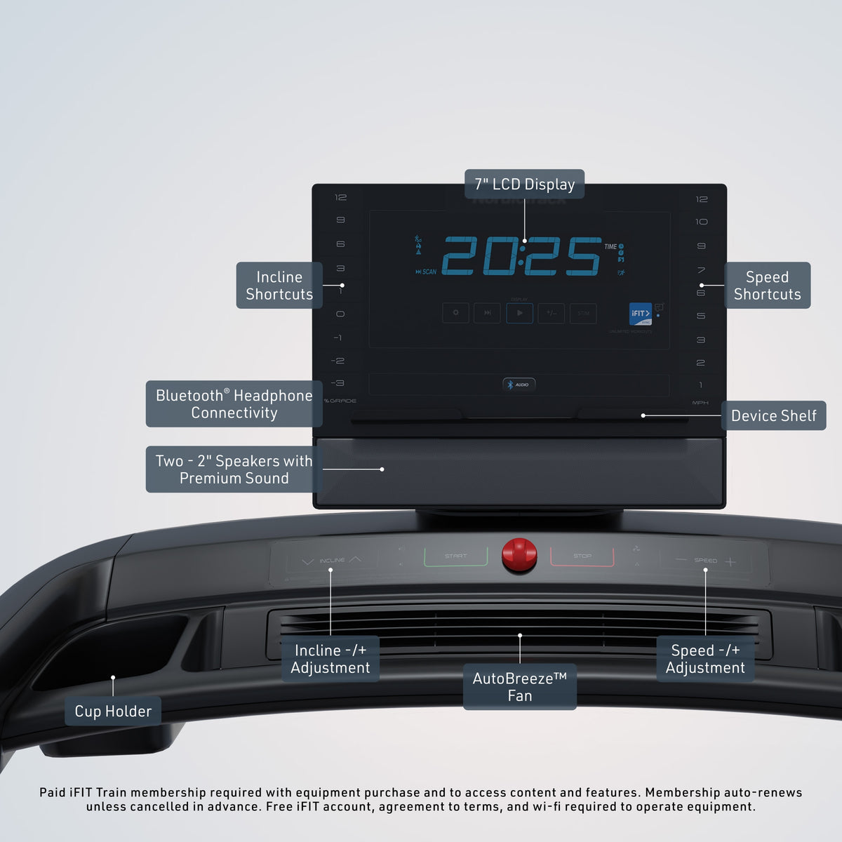 NordicTrack Commercial LE - Foldable Home Running Treadmill