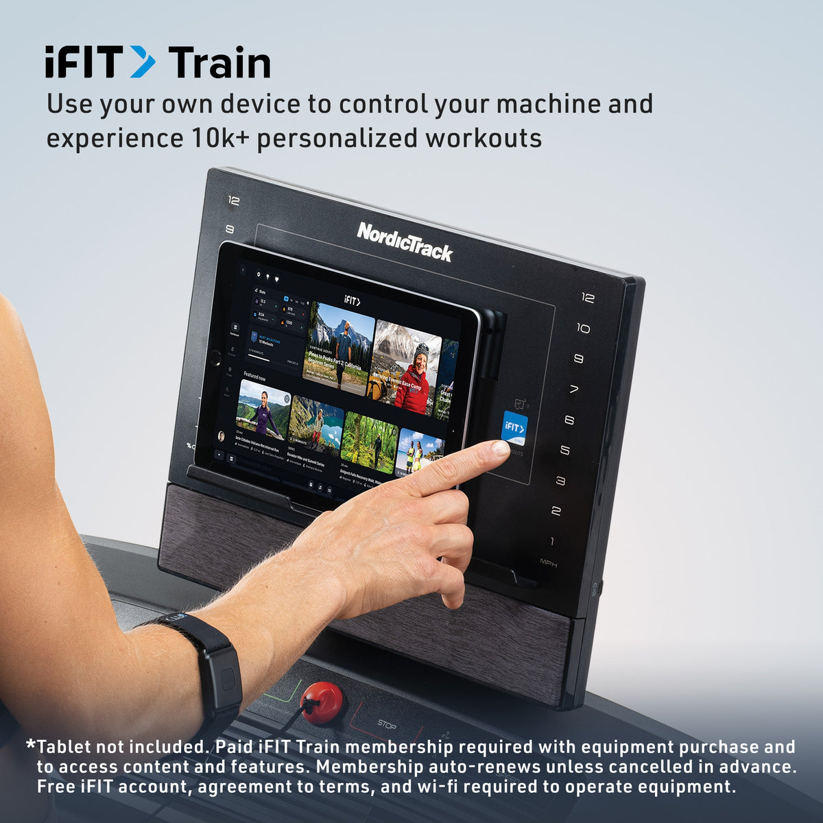 NordicTrack Commercial LE - Foldable Home Running Treadmill