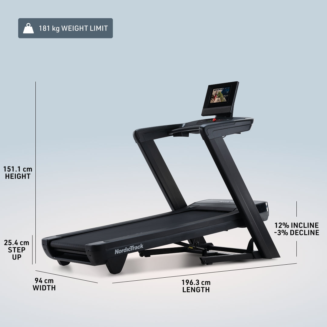 NordicTrack 1250 Foldable Home Running Treadmill