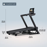 NordicTrack T Series 10 - Foldable Home Running Treadmill