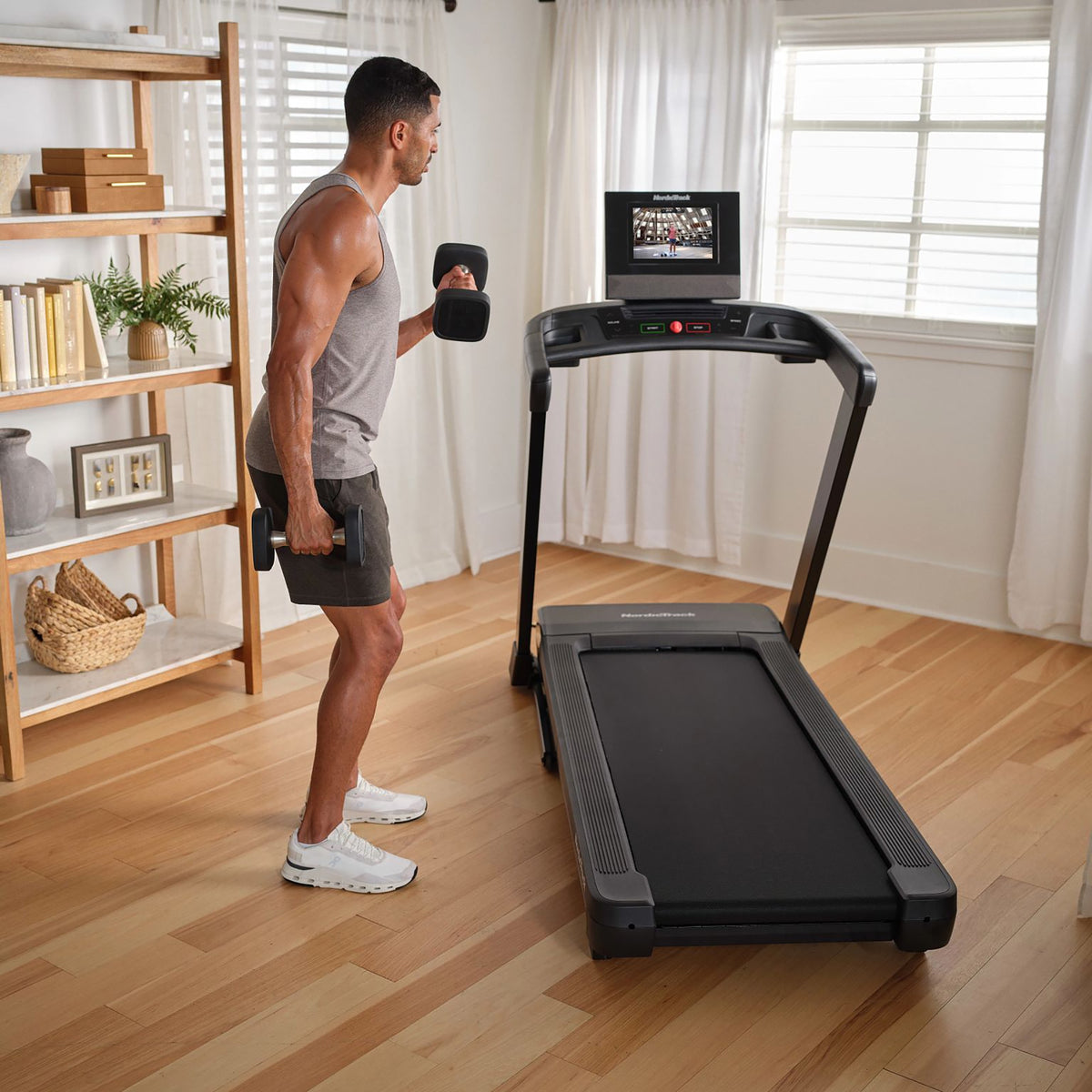 NordicTrack T Series 10 - Foldable Home Running Treadmill