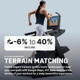 NordicTrack Elite X24i Smart Incline Treadmill - 40% Incline with 24-Inch HD Touchscreen