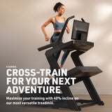 NordicTrack Elite X24i Smart Incline Treadmill - 40% Incline with 24-Inch HD Touchscreen