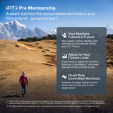 NordicTrack Elite X24i Smart Incline Treadmill - 40% Incline with 24-Inch HD Touchscreen