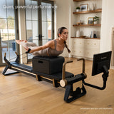 NordicTrack Ultra 1 Pilates Reformer with 24-Inch HD Touchscreen & Push-Button Resistance