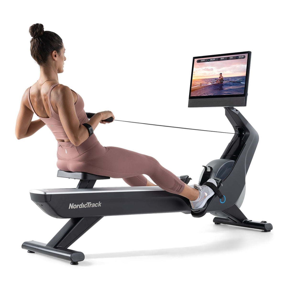 NordicTrack RW900 Rower - Home Rowing Machine with 24" Pivoting HD Touchscreen