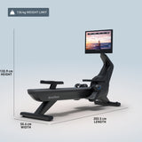 NordicTrack RW900 Rower - Home Rowing Machine with 24" Pivoting HD Touchscreen