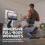 NordicTrack RW900 Rower - Home Rowing Machine with 24" Pivoting HD Touchscreen