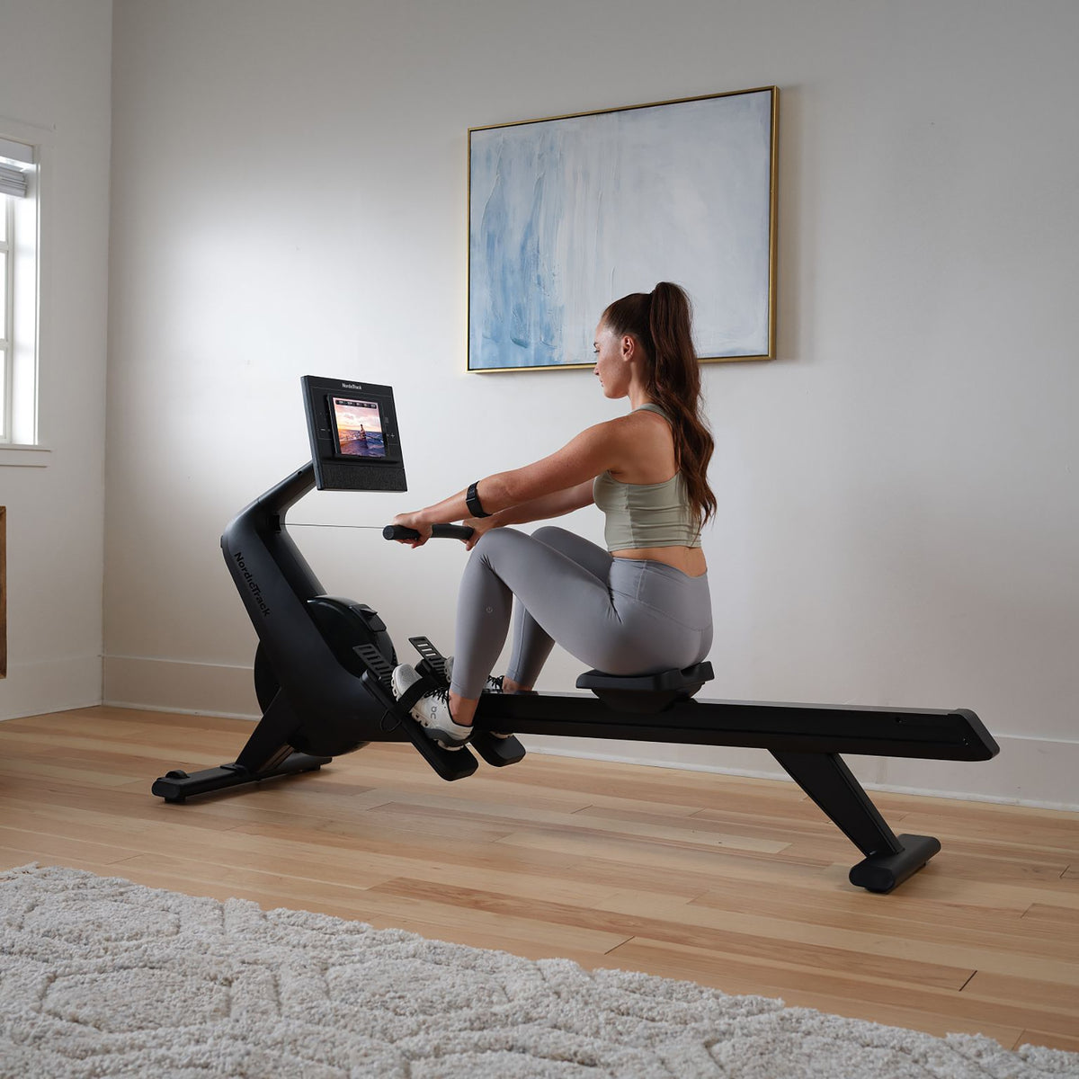 NordicTrack RW300 Rowing Machine - Full-Body Home Cardio Rower