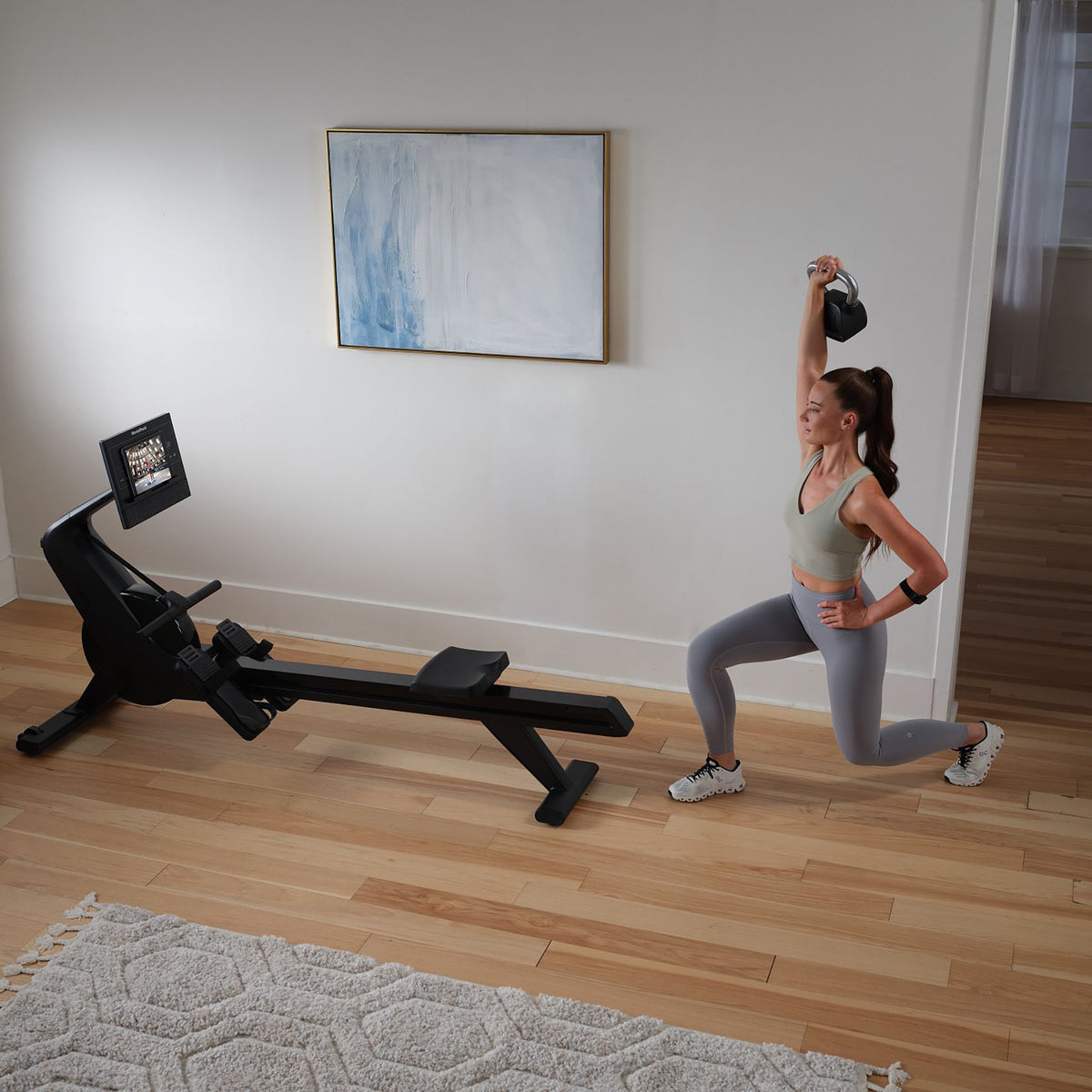 NordicTrack RW300 Rowing Machine - Full-Body Home Cardio Rower