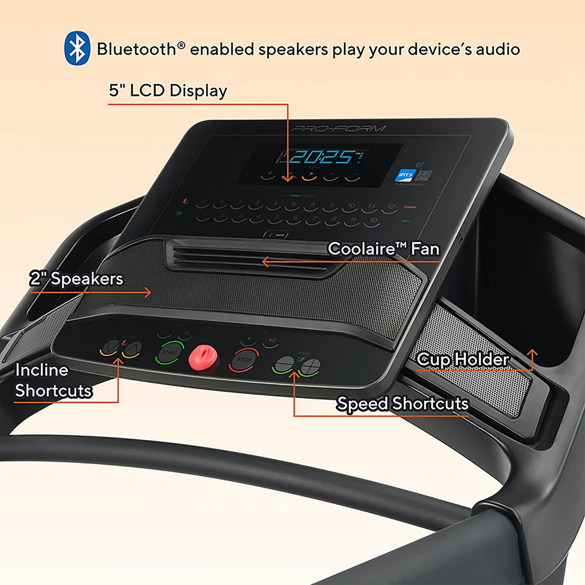 ProForm Carbon TLS Smart Folding Treadmill