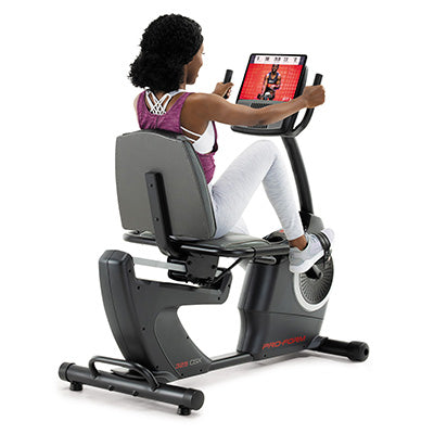 Recumbent Riding. Proper Workout. 